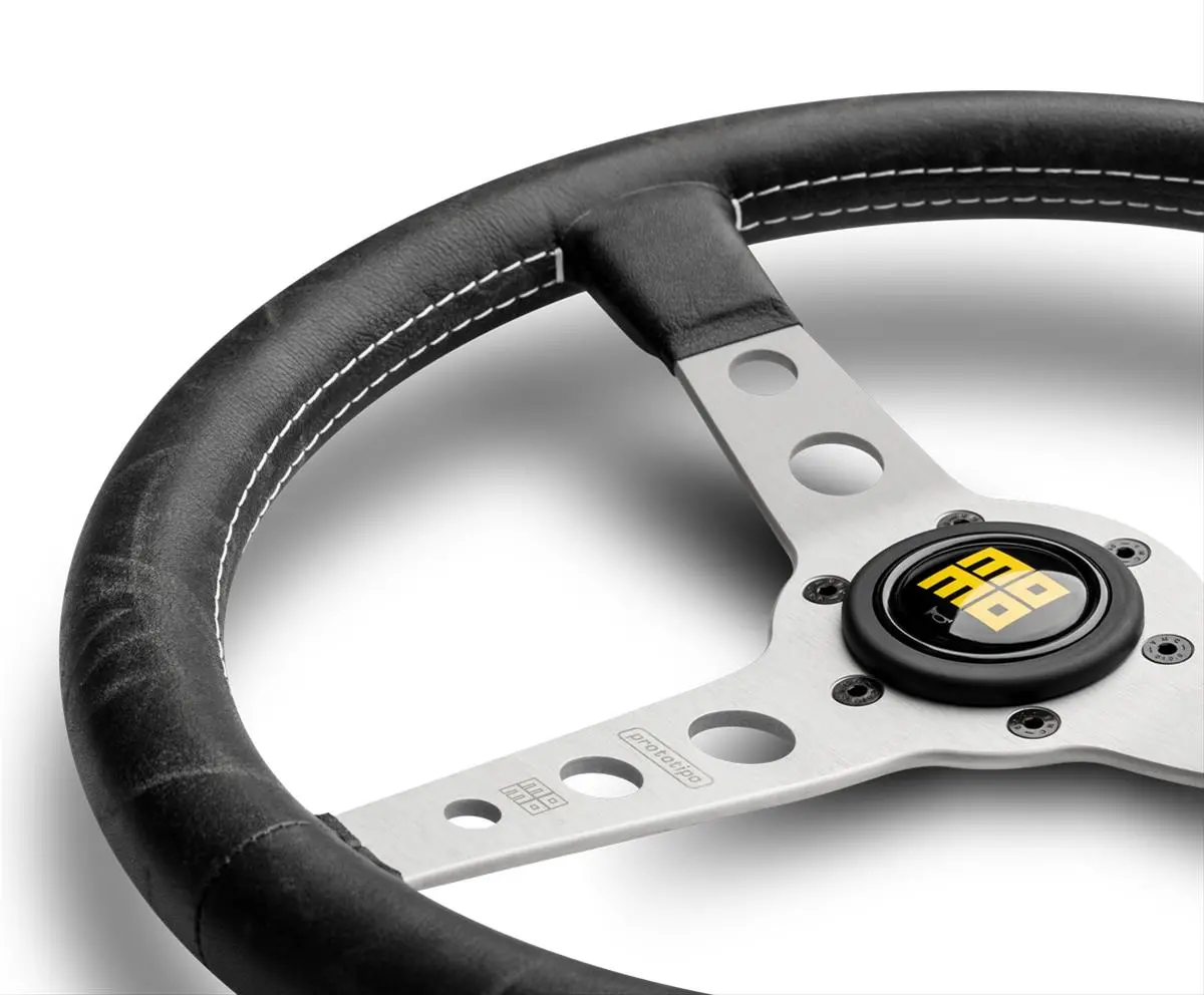 Momo Racing Heritage Steering Wheels Prh35bk0s 2