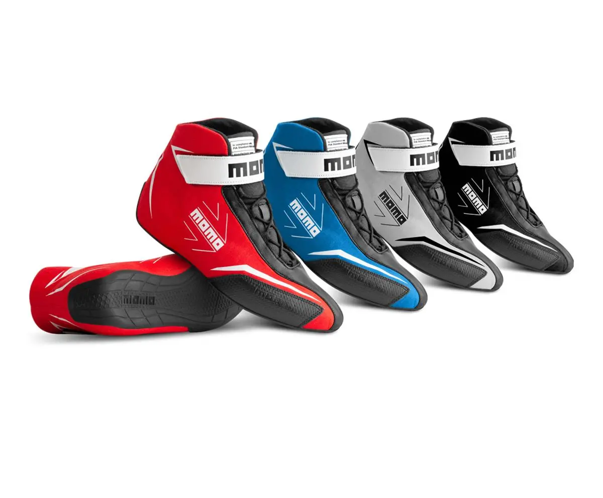 Momo Driving Shoes & Boots (Red) 1