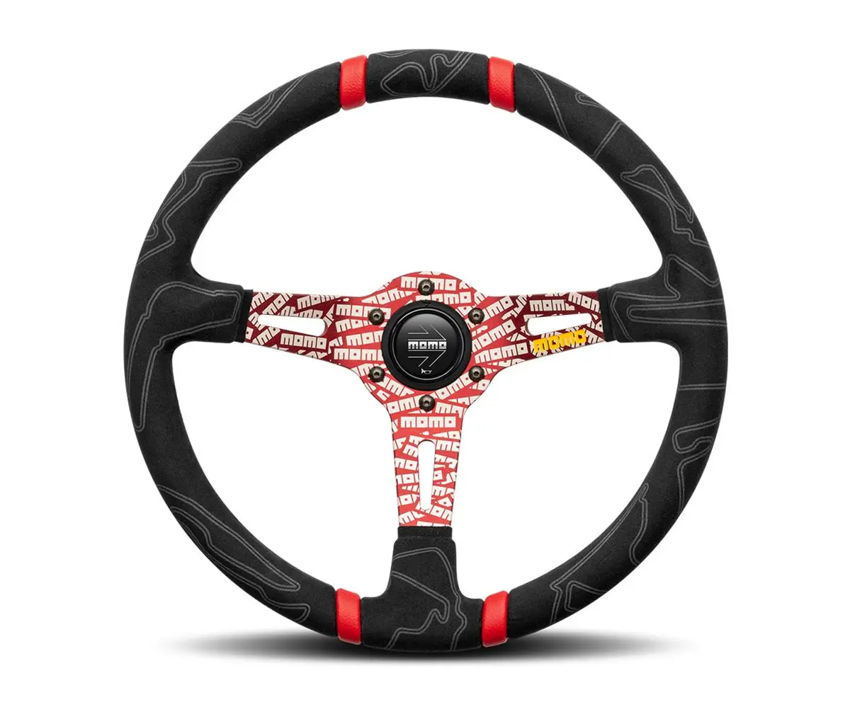 Momo Racing Ultra Steering Wheels Ult35bk0rd 1