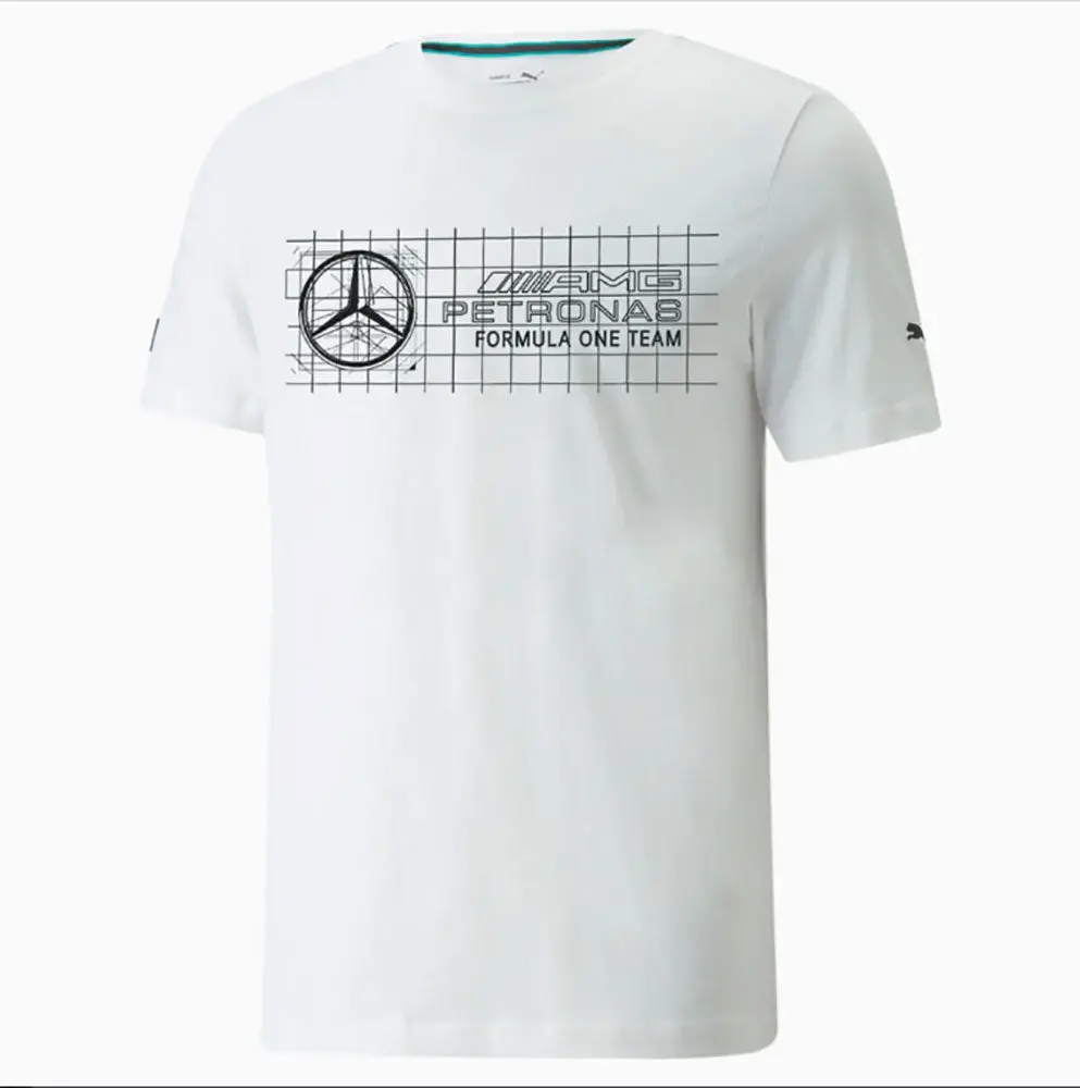 Puma Mercedes Amg White Logo Tee + 1