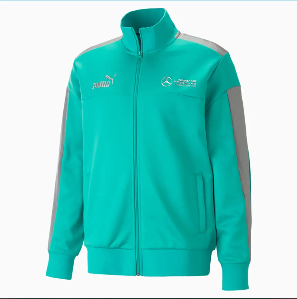 Puma Mapf1 Mt7 Monochrome Track Jacket Green 1