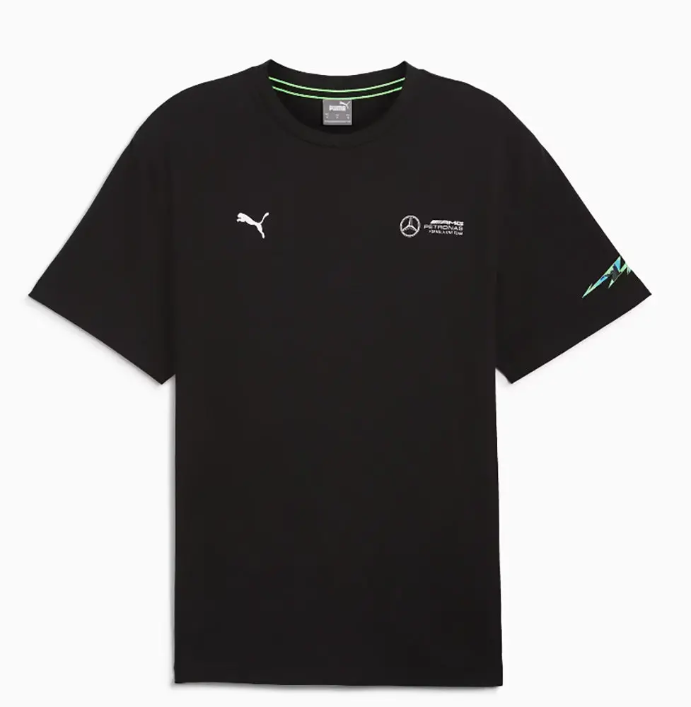 Mercedes Amg Petronas F1 Neon Energy Tee Black 1