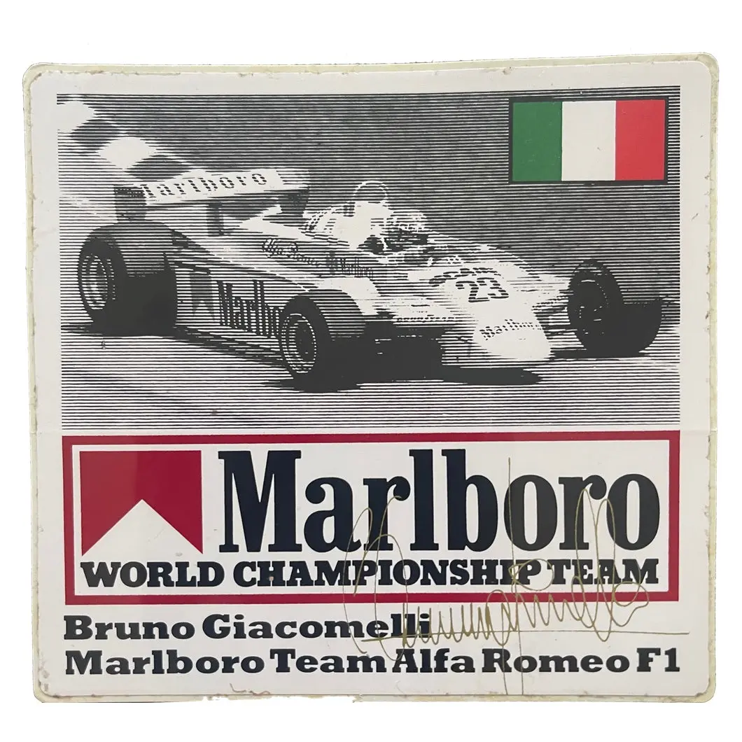 Alfa Romeo Marlboro - Bruno Giacomlli 1
