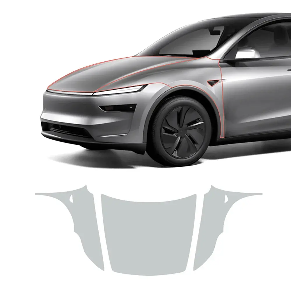 Matte Tpu Full Car Paint Protection Film (Ppf) For Tesla Model Y Juniper 2025+ 11