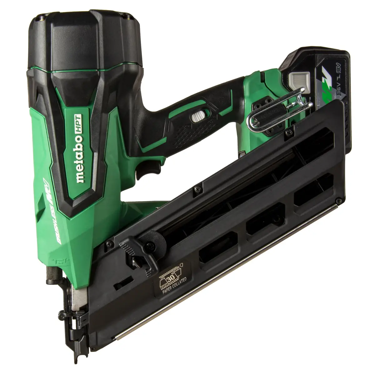 Metabo Hpt 36-Volt Strip Framing Nailer Kit 1