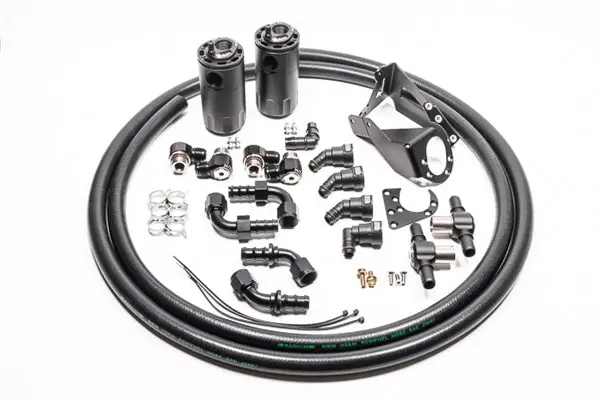 Dual Catch Can Kit, Nissan R32 Skyline Gt-R 1