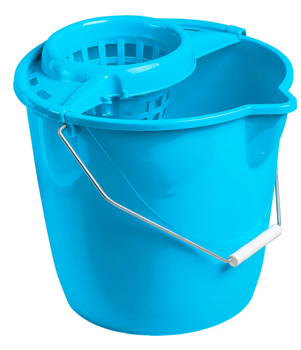 M2 Pa-Ut1012-2 Mop Bucket & Cone Wringer 12L Blue 1
