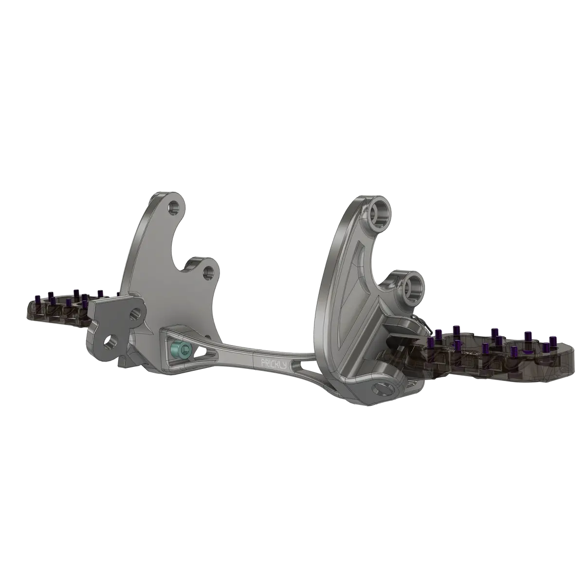 Prickly Footpeg Brackets Surron 1