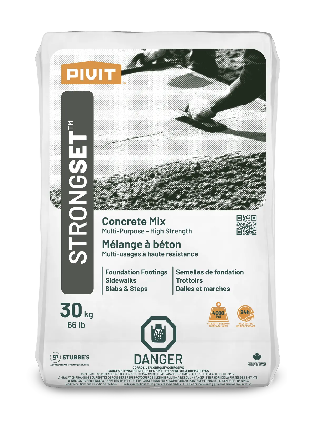 Pivit Strongset 30 Kg. Concrete Stone Mix 1