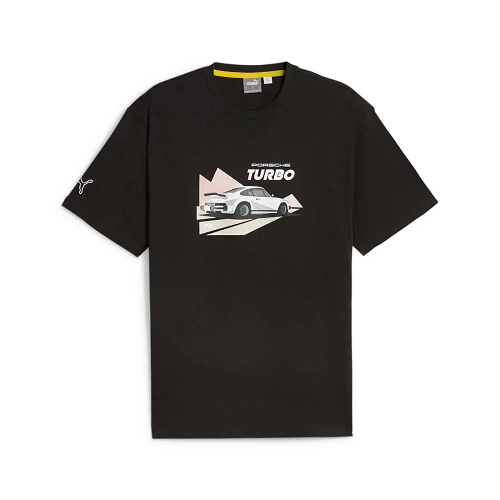 Porsche Legacy 911 Motorsport Graphic Tee Black 1