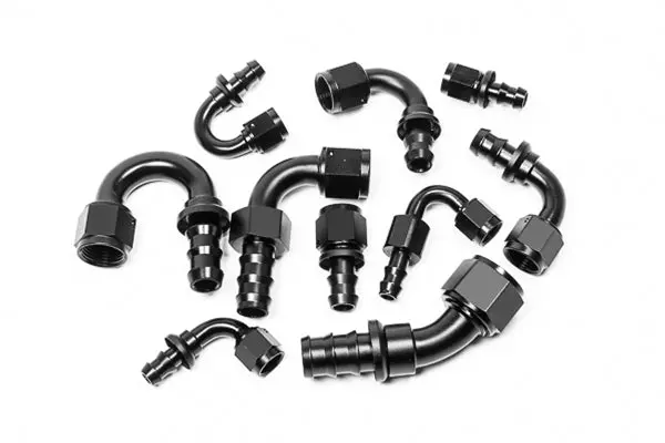 Pushlok Hose End, 8An, 45Deg 14-0207 1