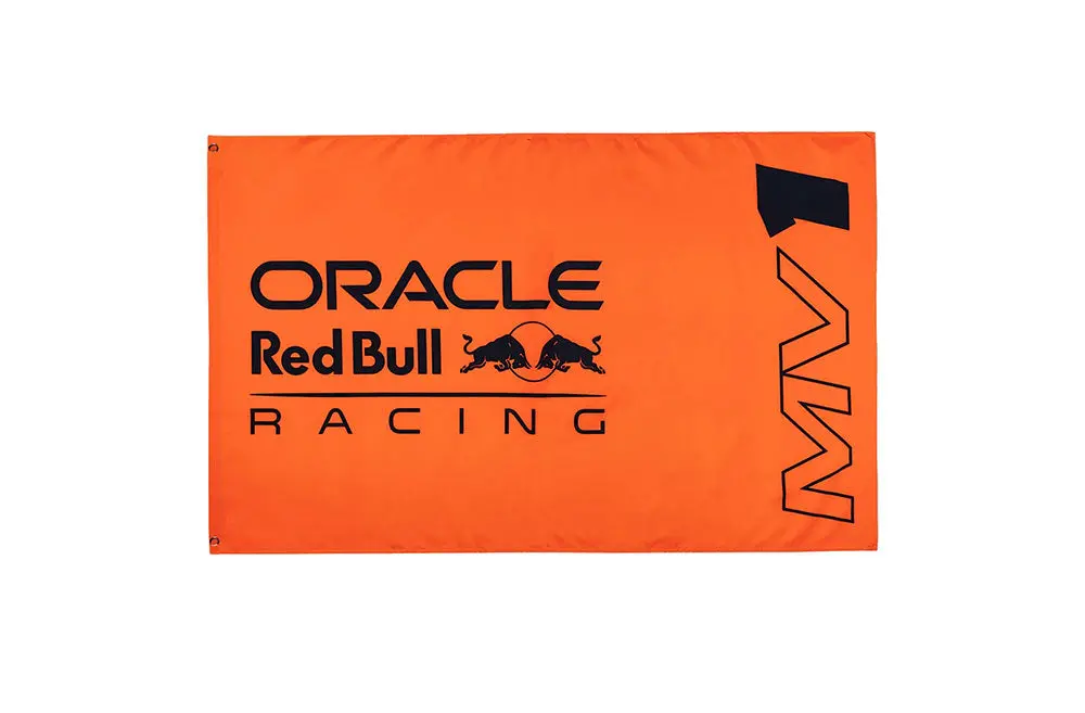 Red Bull Racing Max Verstappen #1 Flag Orange 1