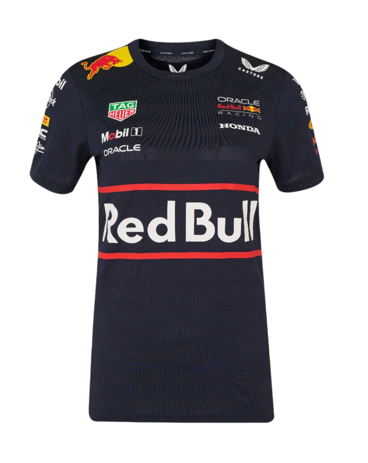 Red Bull Racing F1 Ladies Team Tee Shirt 2025 Navy 1