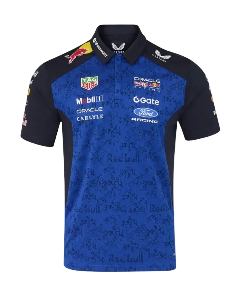 Red Bull Racing F1 Team Polo Shirt 2026 Navy 1