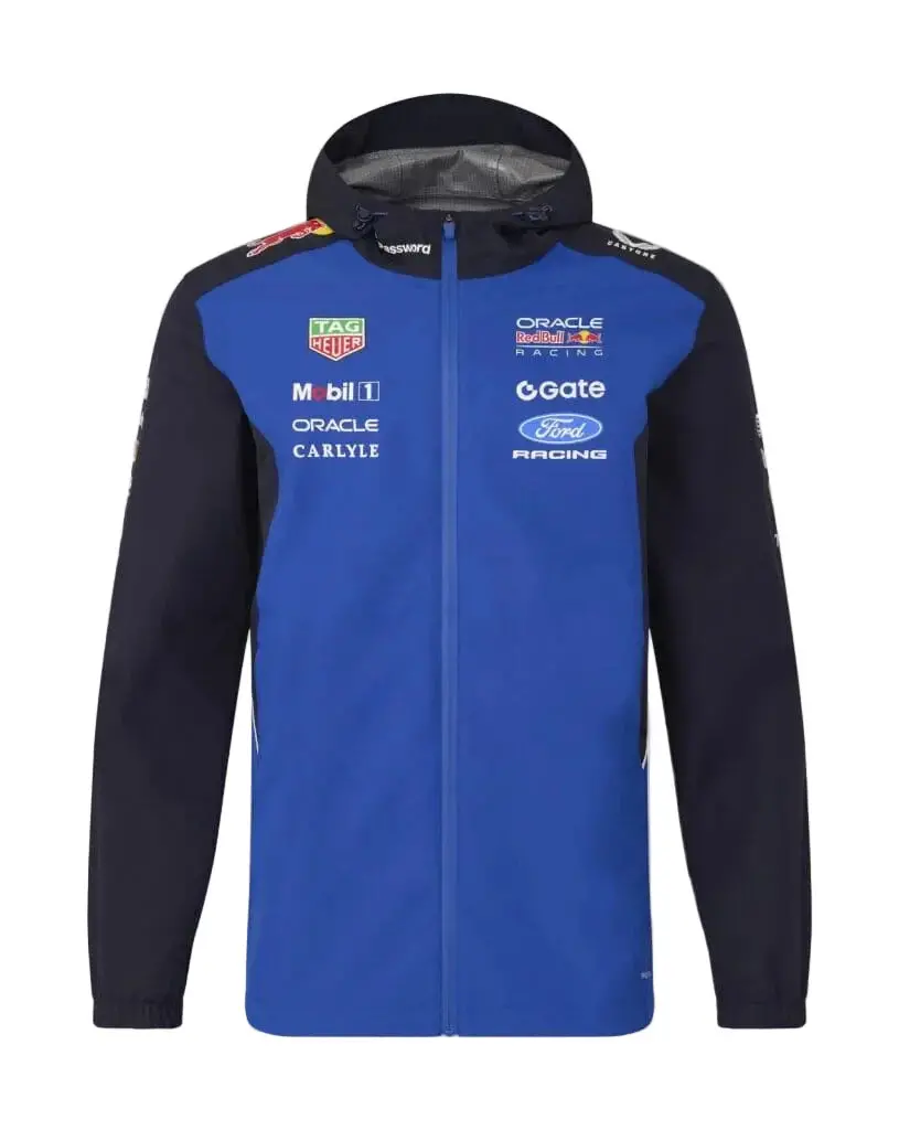 Red Bull Racing F1 Team Rain Jacket 2026 Navy 1