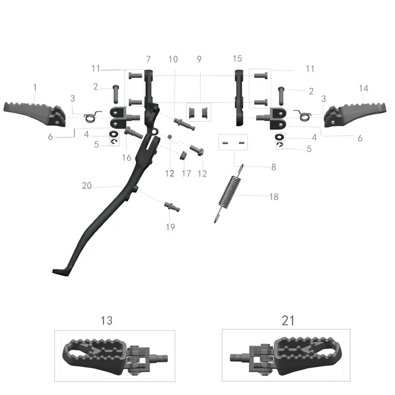 Retainer Clip (E-Clip) (Internal Diameter 6) (1) 1