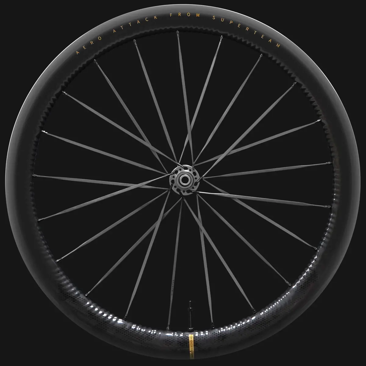 S-All Carbon Evo D28-50 Disc Brake Carbon Wheelset 1
