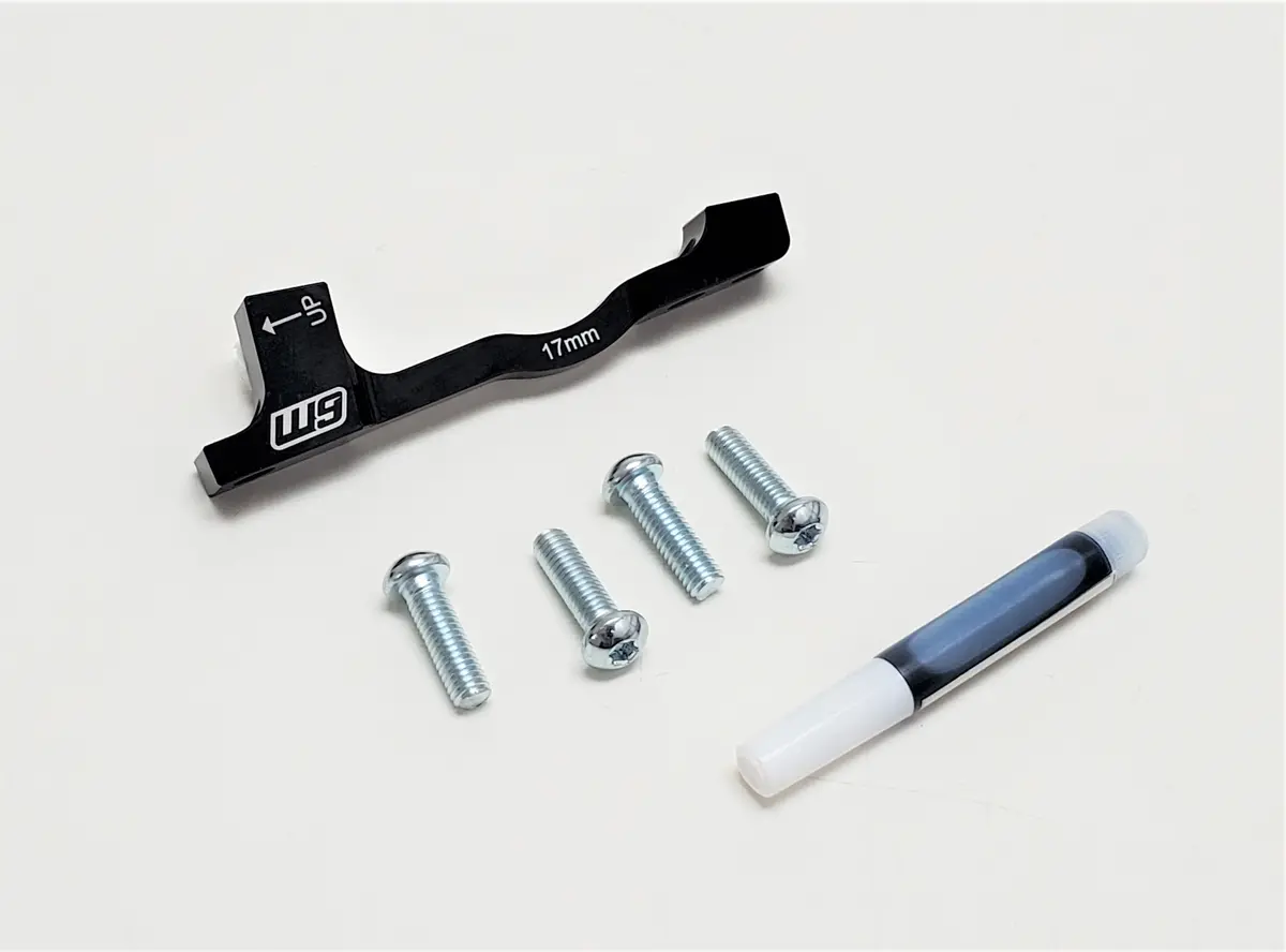 Warp9 220Mm Front Brake Rotor Adapter 1