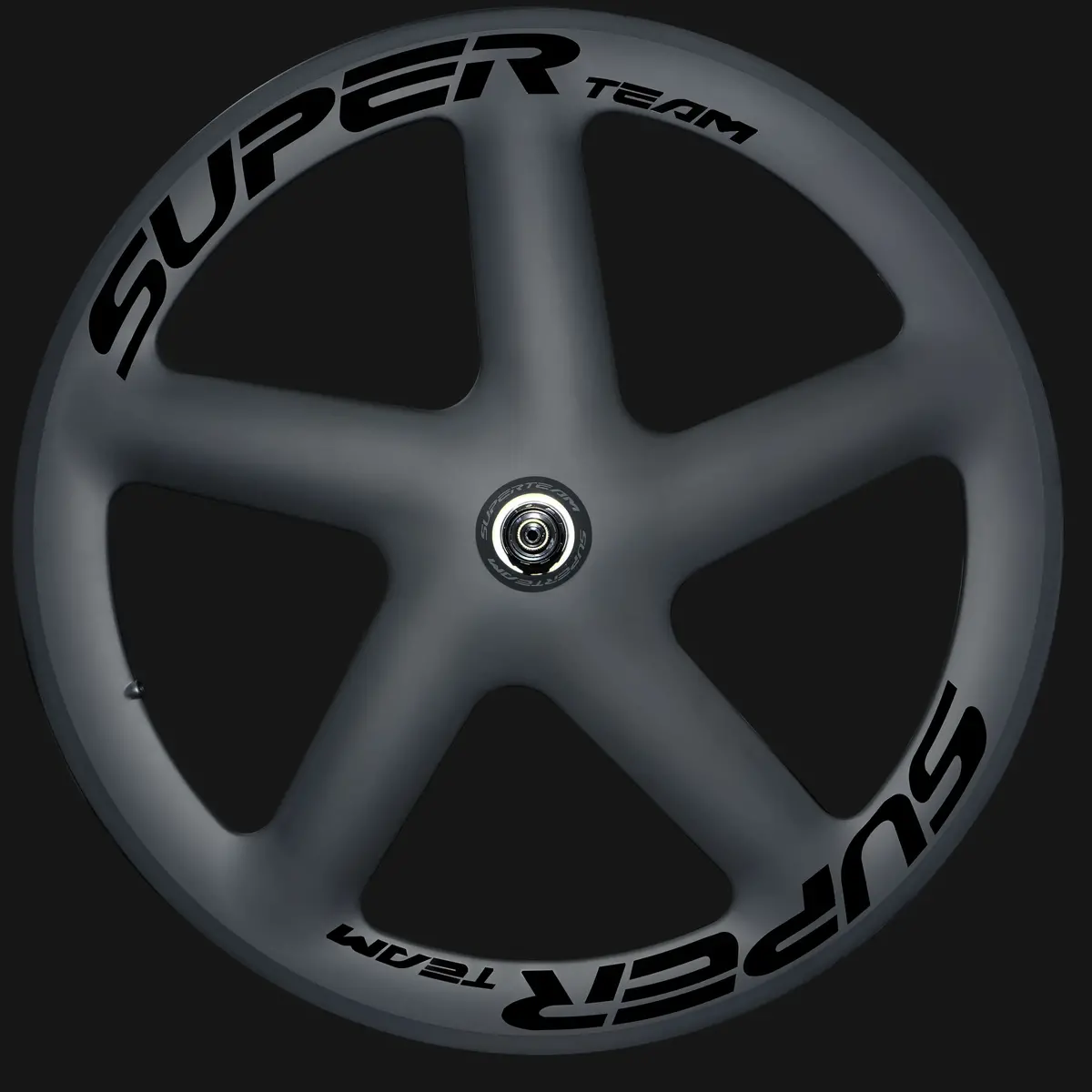S-Leopard 5 Spokes Aero Race Rim Brake Wheel 1