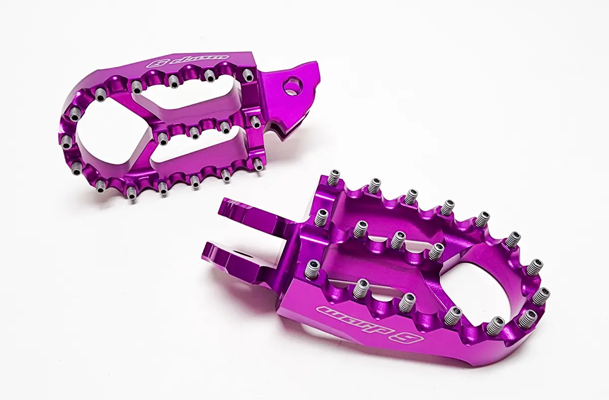 Warp9 Foot Pegs For Surron Light Bee, Ventus One, And E Ride Pro 6