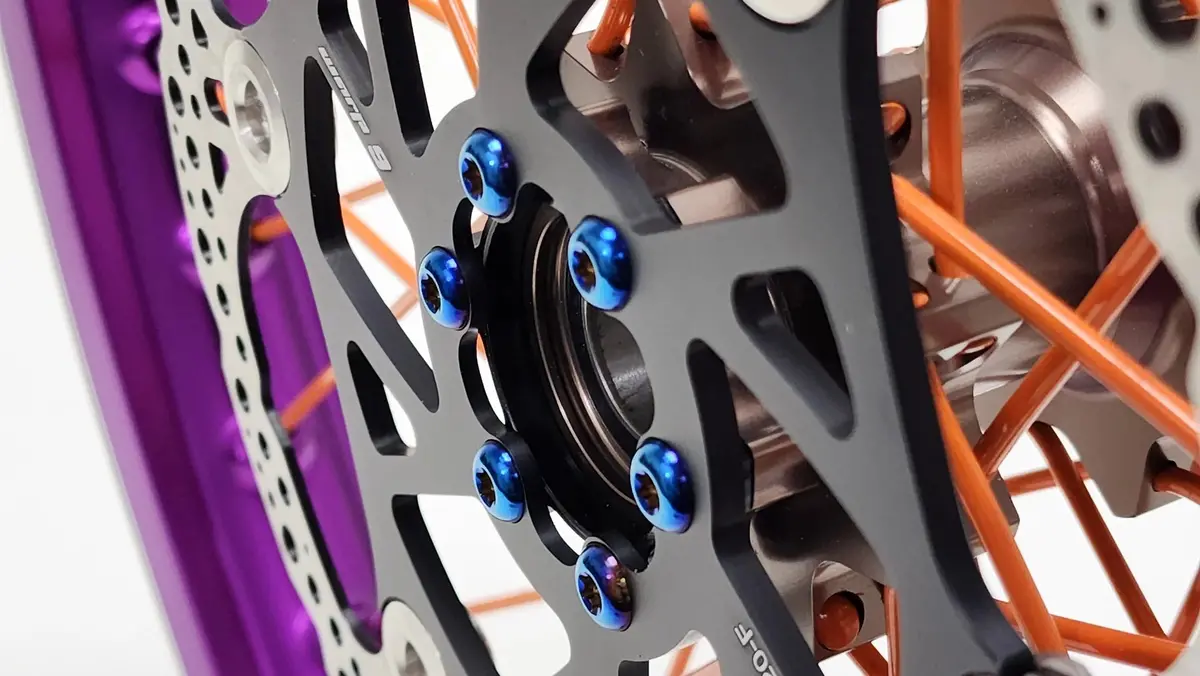 Warp9 - Boost Spacer Front Rotor Bolts | Surron / Talaria 1