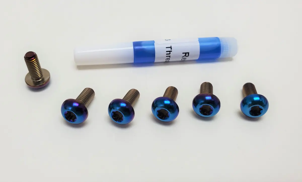 Warp9 Titanium Brake Rotor Bolts 1