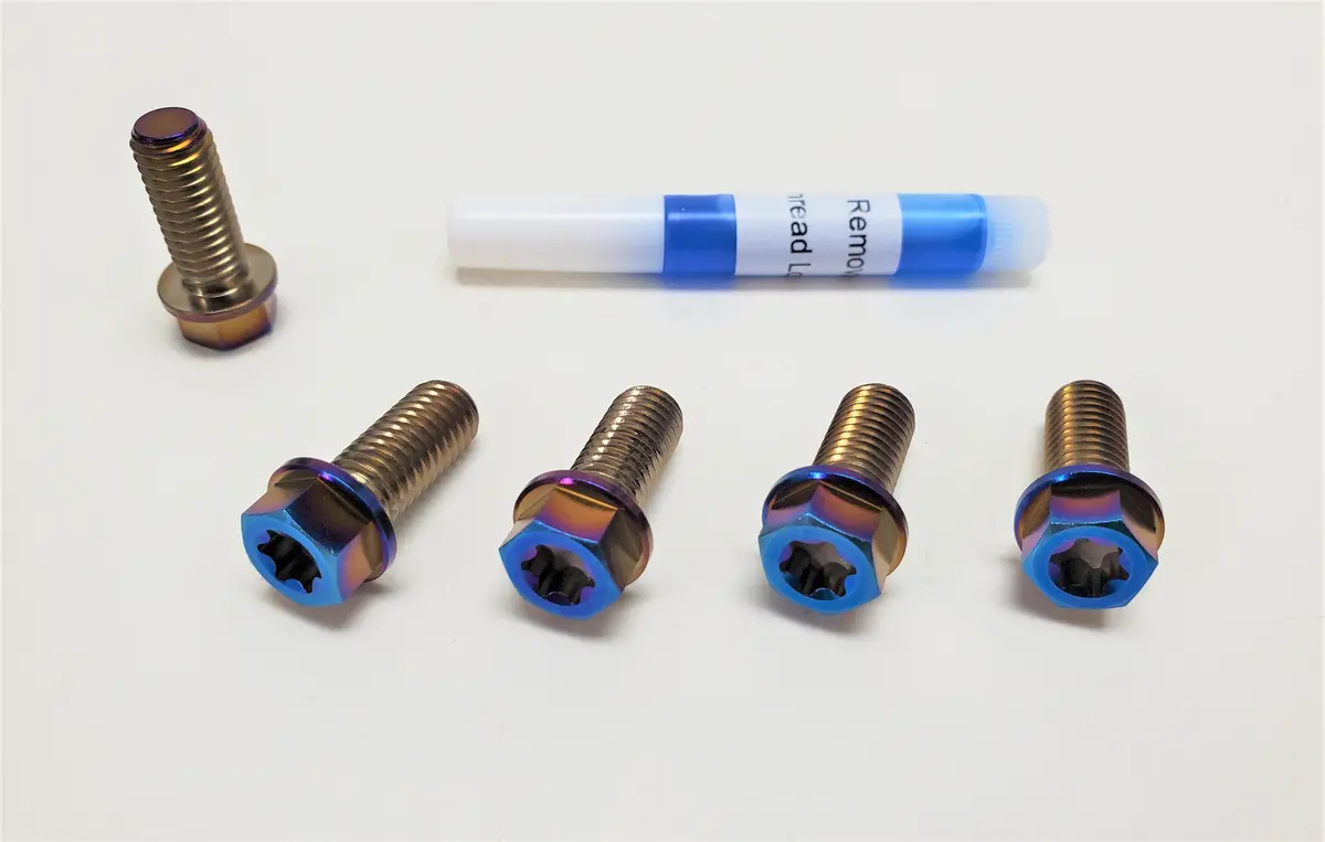 Warp9 Titanium Sprocket Bolts For Surron Lbx 1