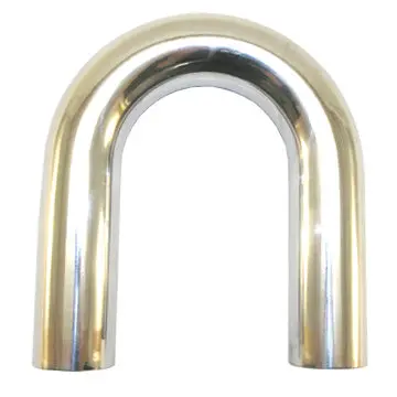2' Mandrel Bent Aluminum 180° Bend, 2.5" 1