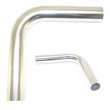 2' Mandrel Bent Aluminum 90° Bend, 1.5" 1