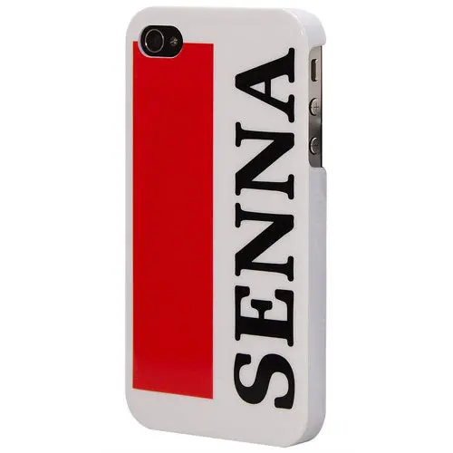 Ayrton Senna Iphone 4 White Plastic Case 1