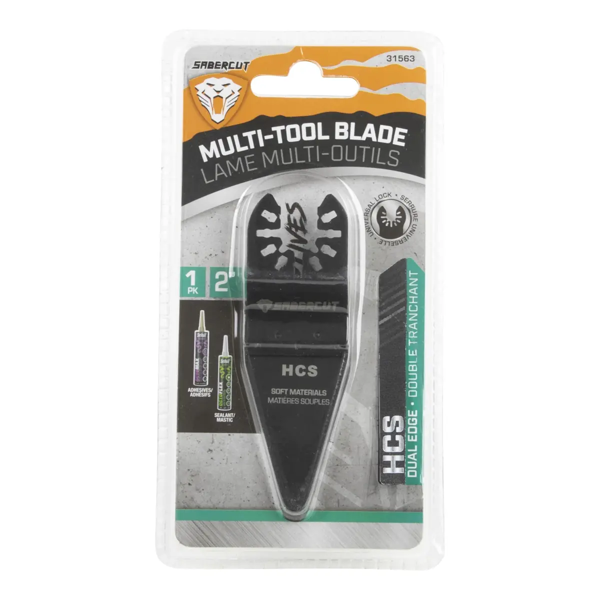Sabercut 2In Multi-Tool Hcs Caulking Blade 1