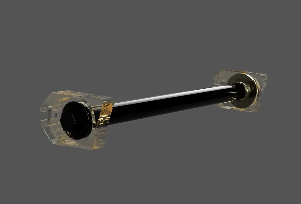 Prickly Stainless Steel Rear Axle 2