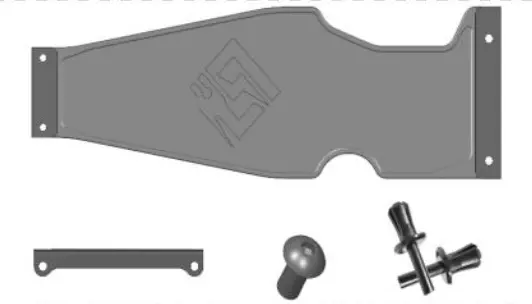 Surron Light Bee - Oem Rubber Mud Flap 1