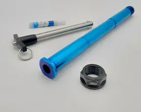 Warp9 Surron Ultra Bee Titanium Rear Axle 1