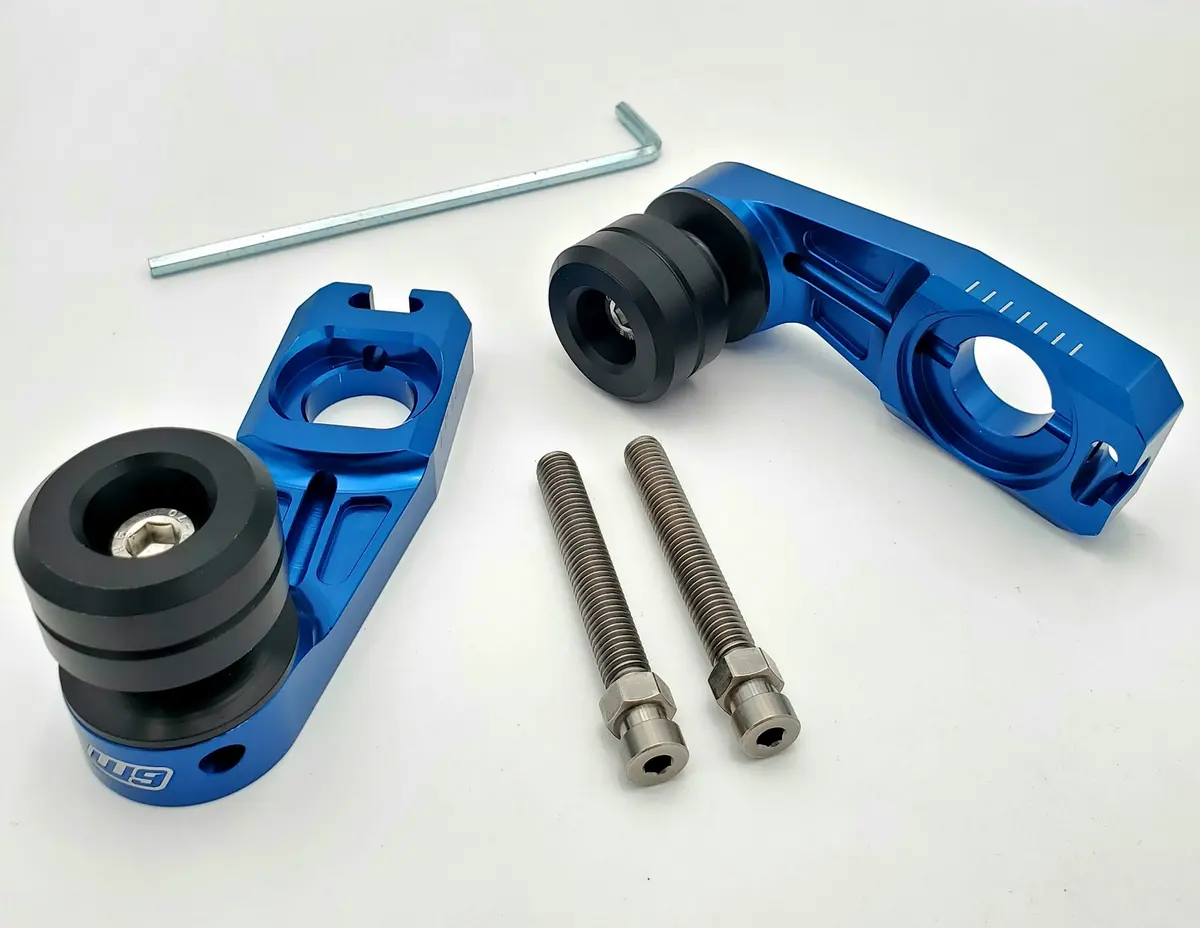 Warp9 Rear Supermoto Axle Sliders For Surron Ultra Bee 3