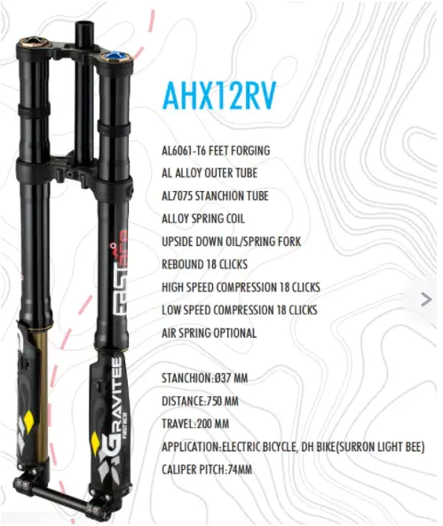 Fastace Ahx12rv Gravitee Front Fork 1