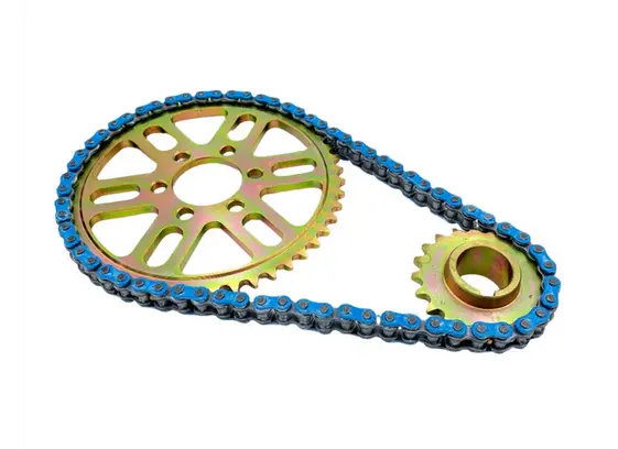 Dirtybike 219 Primary Belt To Chain Conversion Kit Blue 1