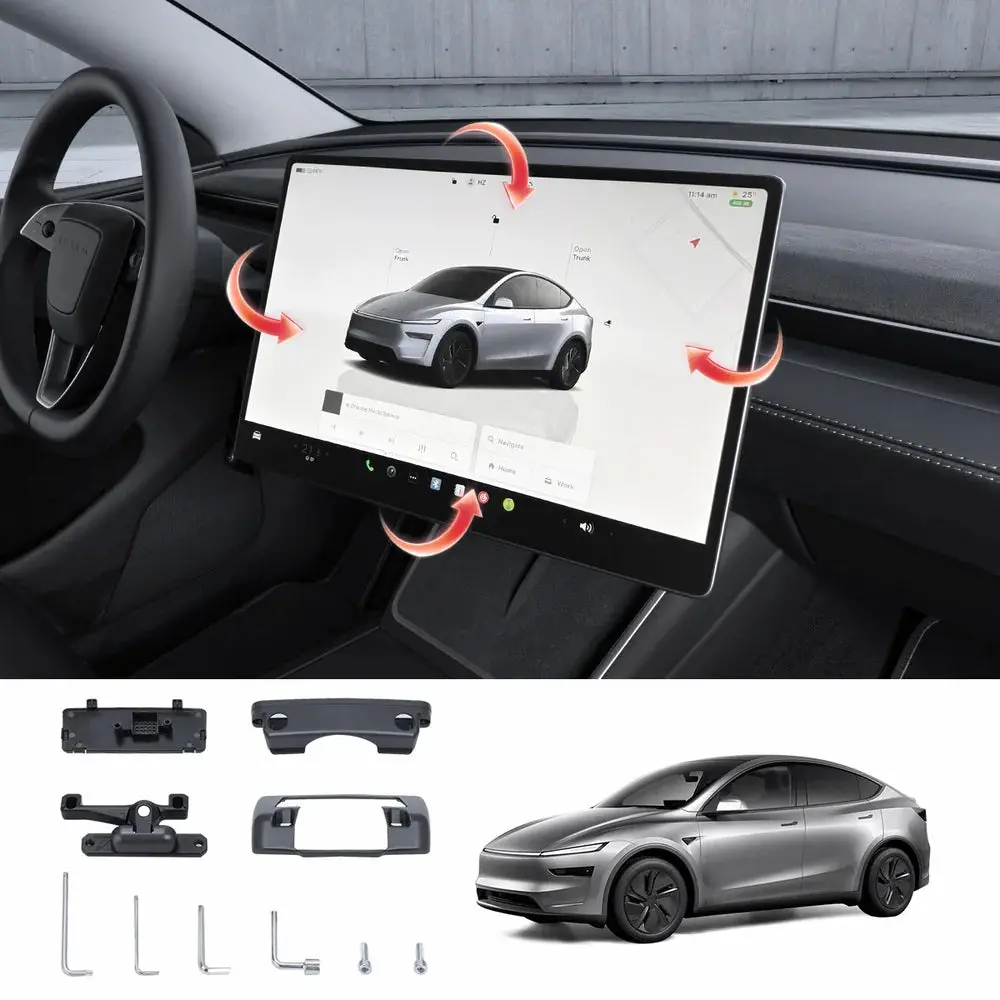 Screen Rotating Swivel Mount For Tesla Model Y Juniper 2025+ 1