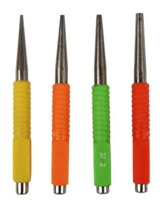 Toolway 712403 4Pk Nail Punch Set 1