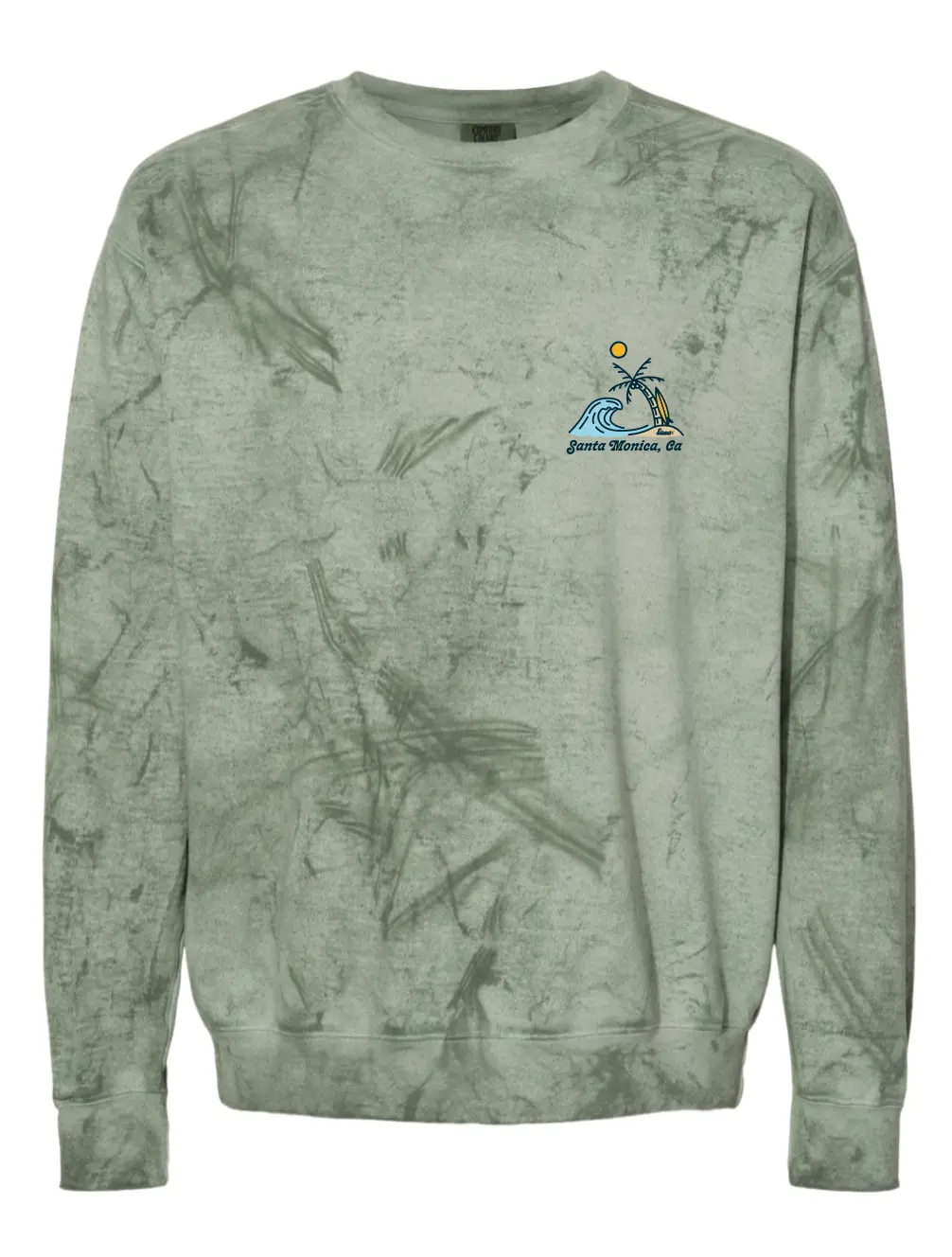 Poseidon Santa Monica Crew Neck - Fern 1