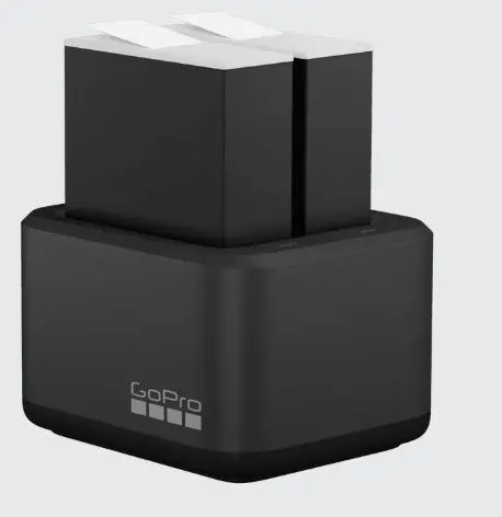 Gopro Dual Battery Charger + 2 Enduro 1
