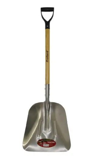 Proyard D-Handle Aluminum Scoop Shovel 1