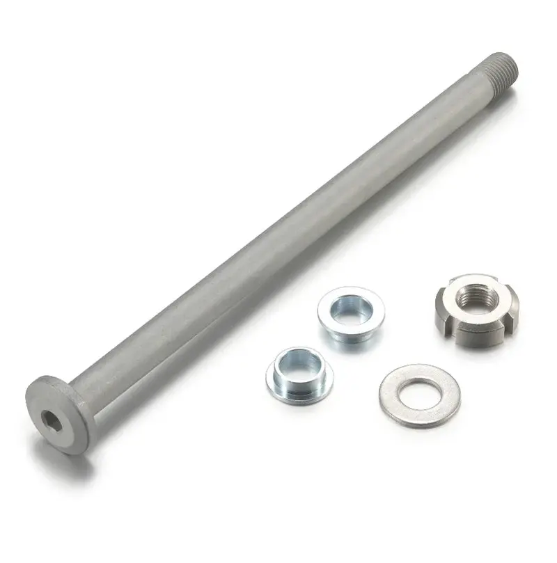 E Ride Pro – Oem Jackshaft Axle Kit (Axle, Nut, Shim & Bushings) 1