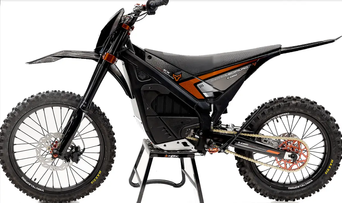 Arctic Leopard Ex 800 (Snow Leopard) Electric Motorcycle 1