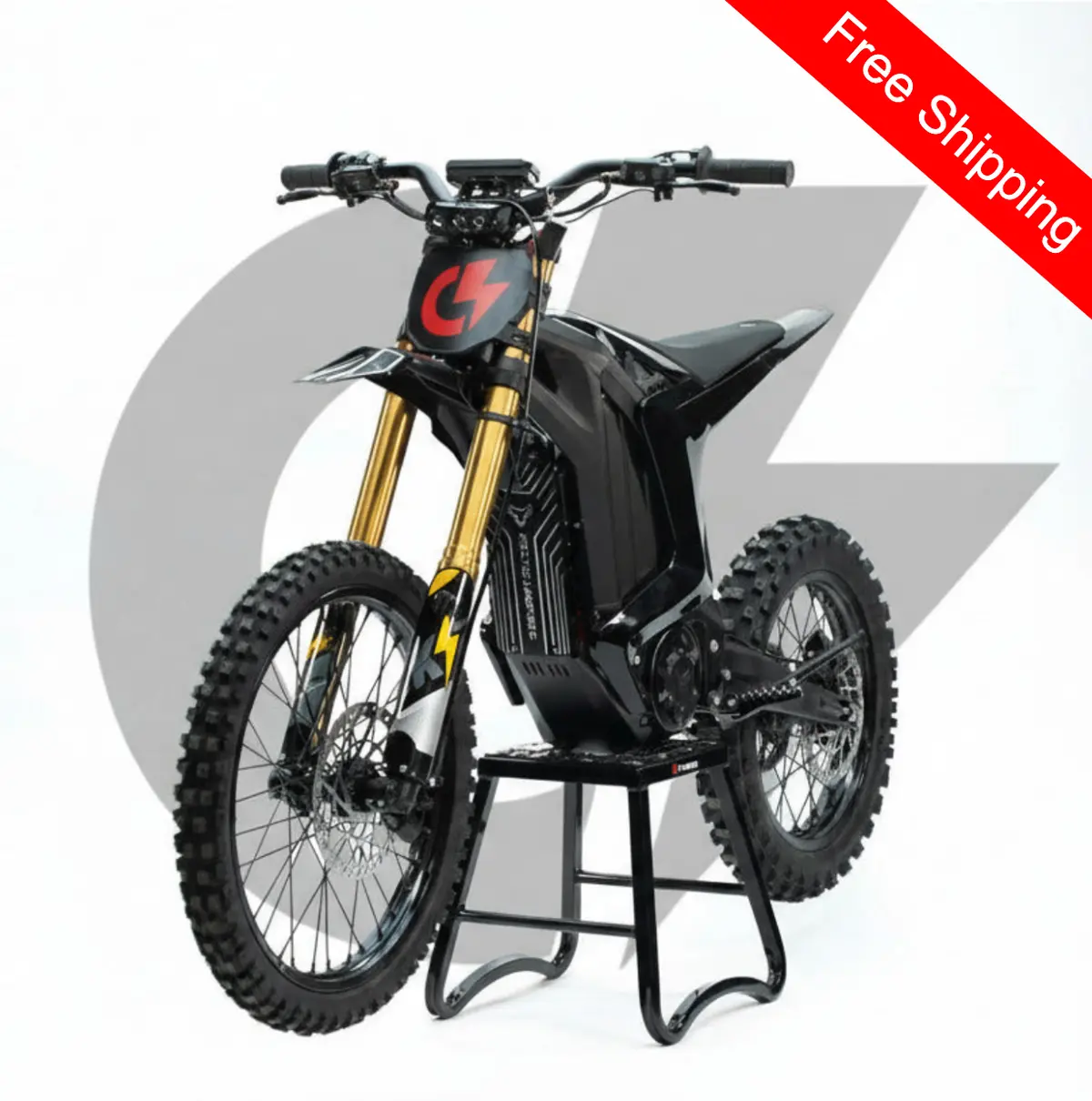 Arctic Leopard Xe Pro S (Cloud Leopard) | 72V 55Ah 20Kw | Electric Dirt Bike 1