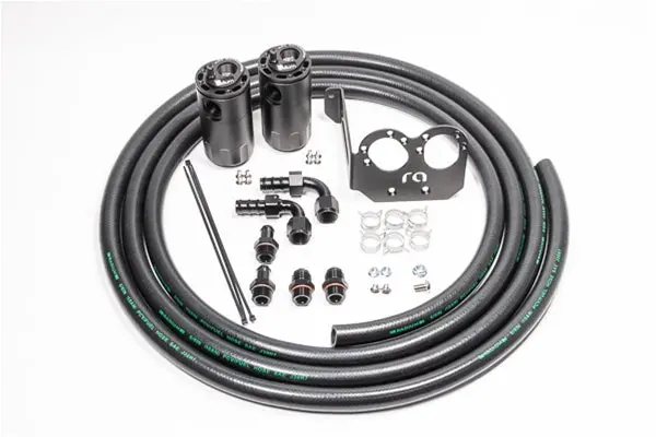 Dual Catch Can Kit, S197 Shelby Gt500, Fluid Lock 1