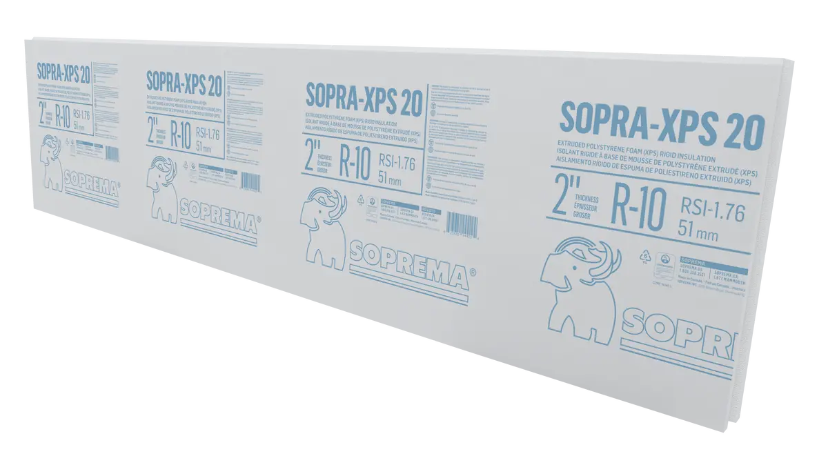 Sopra-Xps-20 Rigid Insulation 4-Sided Shiplap 2 In. X 24 In. X 96 In. 1