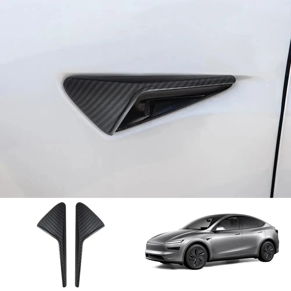 Side Camera Protective Cover For Tesla Model Y Juniper 2025+ / Model 3 Highland 2024+ 2