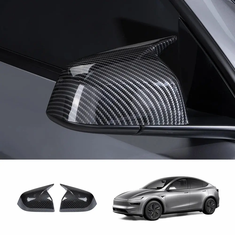 Gt-Style Side Mirror Cover Caps For Tesla Model Y Juniper 2025+ 1