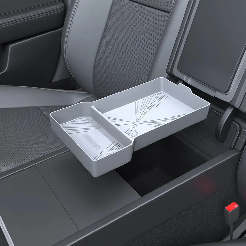 Silicone Console Armrest Box Lower Storage Tray For Tesla Model Y Juniper 2025+ 4